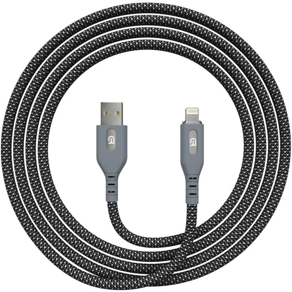Фото - Кабель синхронізації даних Armorstandart AR18 Magnetic USB Type A to Lightning 2A 1m Black (ARM75508)