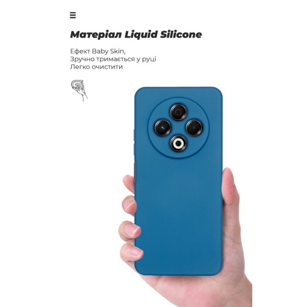 Фото - Чехол для смартфона Armorstandart ICON for Tecno Spark 30 4G (KL6) Camera cover Dark Blue (ARM81366)