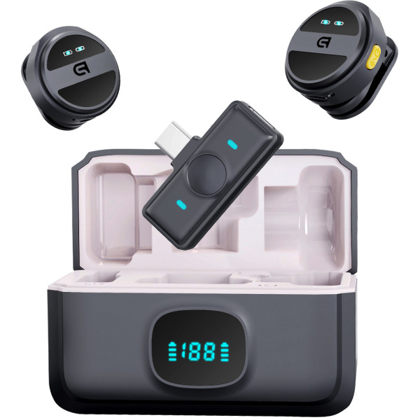 Фото - Мікрофон для смартфона Armorstandart ASM4 2in1 USB type-C black (ARM88480)