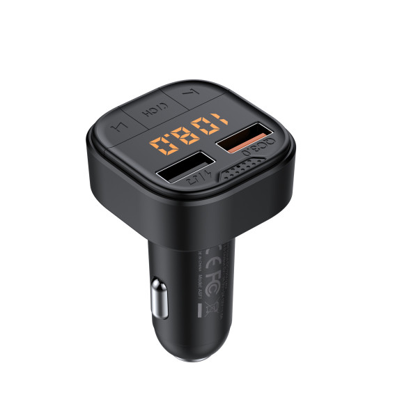 Фото - FM модулятор Armorstandart ASF1 18W QC3.0 2xUSB Black (ARM82826)