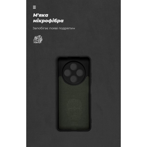 Фото - Чехол для смартфона Armorstandart ICON for Tecno Spark 30 4G (KL6) Camera cover Black (ARM81365)