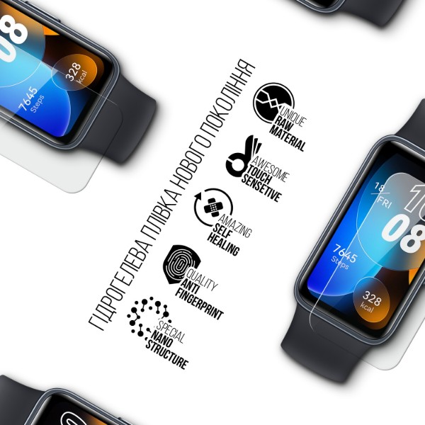 Фото - Защитная пленка для смарт-часов Armorstandart for Huawei Band 8 6 шт. (ARM70006)