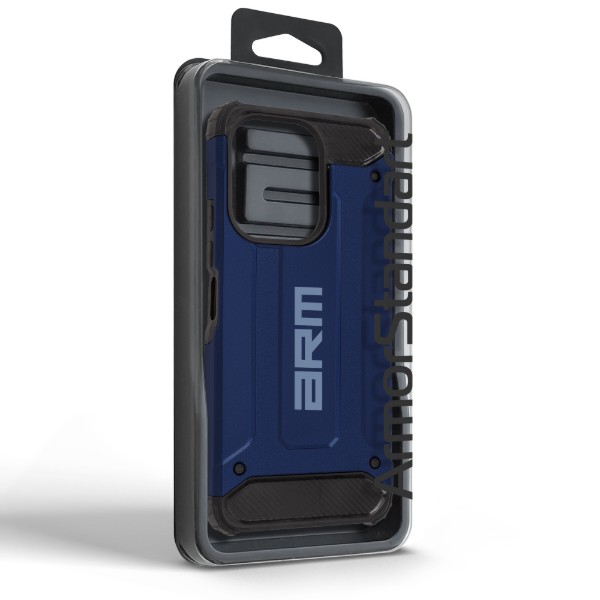 Фото - Чохол для смартфону Armorstandart Panzer for Xiaomi Redmi 13 4G / Poco M6 4G Dark Blue (ARM78256)