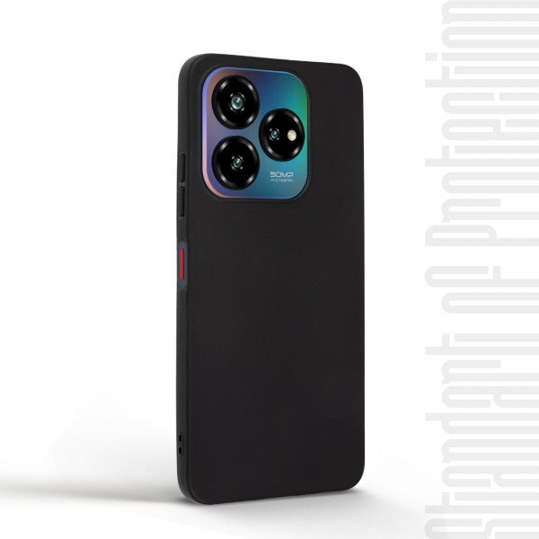 Фото - Чохол для смартфону Armorstandart Matte Slim Fit for ZTE Nubia V60 Design Black (ARM78946)