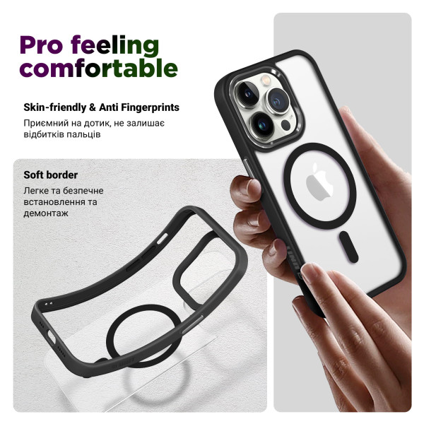 Фото - Чохол для смартфону Armorstandart Unit MagCase for Apple iPhone 17 Air Black (ARM86305)