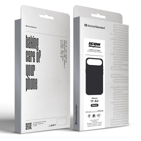 Фото - Чохол для смартфону Armorstandart ICON2 MagCase for Apple iPhone 17 Air Black (ARM86250)