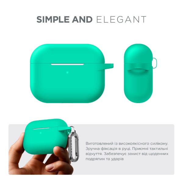 Фото - Чохол для навушників Armorstandart Hang Case for Apple Airpods Pro Coastal Blue (ARM56102)