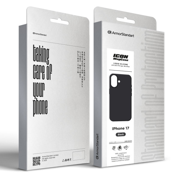 Фото - Чохол для смартфону Armorstandart ICON2 MagCase for Apple iPhone 17 Black (ARM86247)