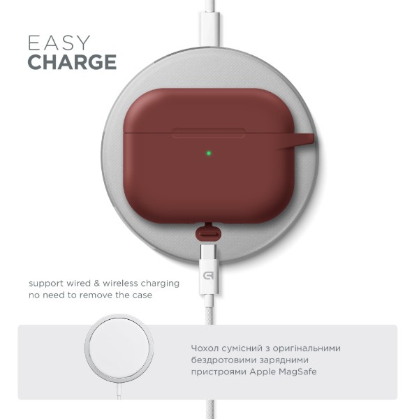 Фото - Чехол для наушников Armorstandart Hang Case for Apple AirPods Pro 2 Scarlet (ARM68599)