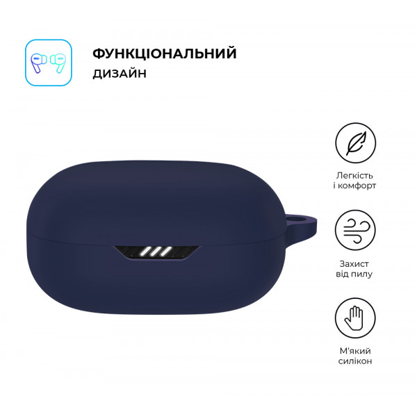 Фото - Чохол для навушників ArmorStandart Hang Case for JBL Live Pro 2 Dark Blue (ARM80440)