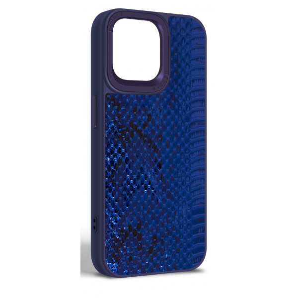 Фото - Чехол для смартфона Harder Snake Pattern for Apple iPhone 15 Pro Max Blue Mystic (ARM76802)