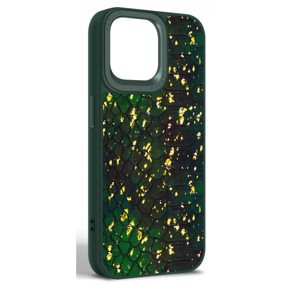 Фото - Чохол для смартфону Harder Nagas for Apple iPhone 15 Pro Max Green (ARM76743)