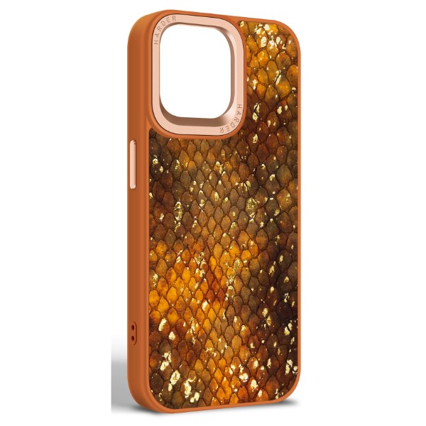 Фото - Чохол для смартфону Harder Nagas for Apple iPhone 15 Pro Max Brown (ARM76745)
