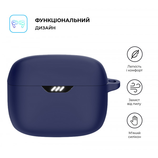 Фото - Чехол для наушников ArmorStandart Hang Case for JBL Tune Beam Dark Blue (ARM79912)