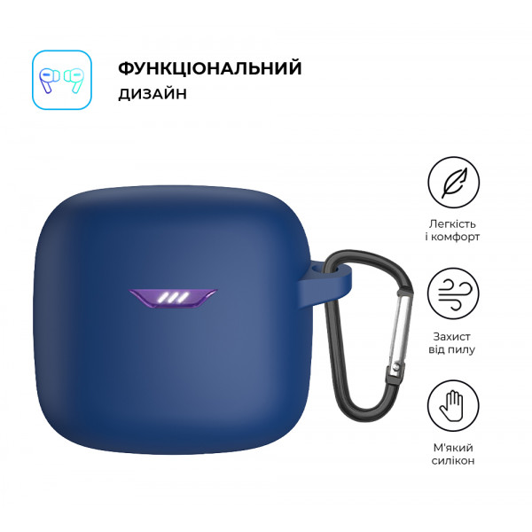 Фото - Чохол для навушників ArmorStandart Hang Case for JBL Tune FleX Dark Blue (ARM79920)