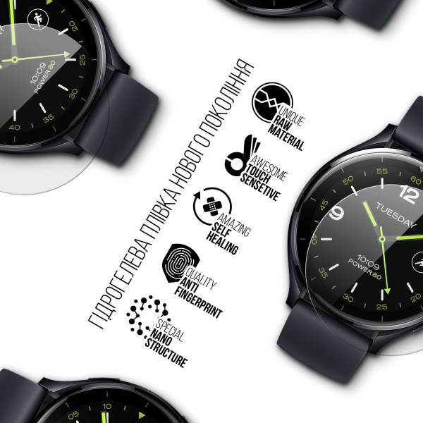Фото - Захисна плівка для смарт-годинника Armorstandart for Xiaomi Watch 2 6 шт. (ARM75218)