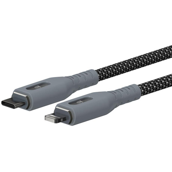 Фото - Кабель синхронизации данных Armorstandart AR18 Magnetic USB Type-C to Lightning 27W 1m Black (ARM75512)