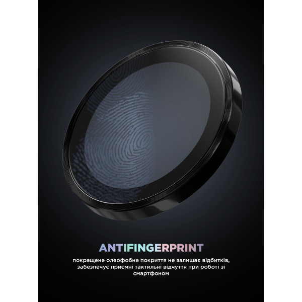 Фото - Захисне скло для смартфону Armorstandart для камери Supreme Black Icon for Samsung S24 Black (ARM76607)