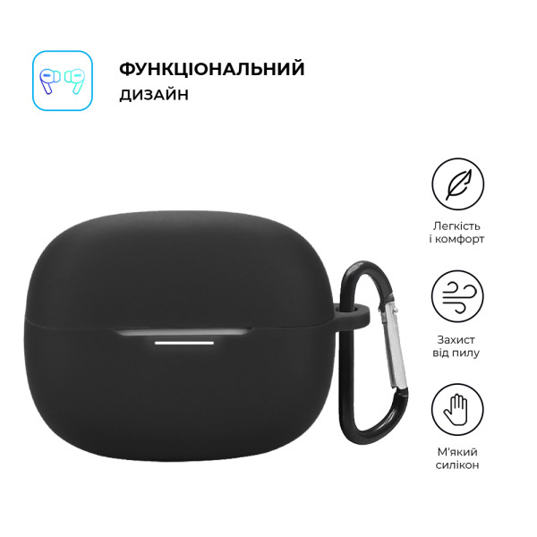 Фото - Чохол для навушників Armorstandart Hang Case for Xiaomi Redmi Buds 6 Pro Black (ARM83394)