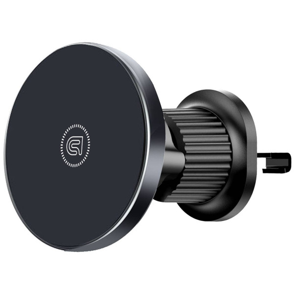 Фото - Автотримач з бездротовою зарядкою Armorstandart MagBoost Airvent Black (ARM85337) Фото - Автотримач з бездротовою зарядкою Armorstandart MagBoost Airvent Black (ARM85337)