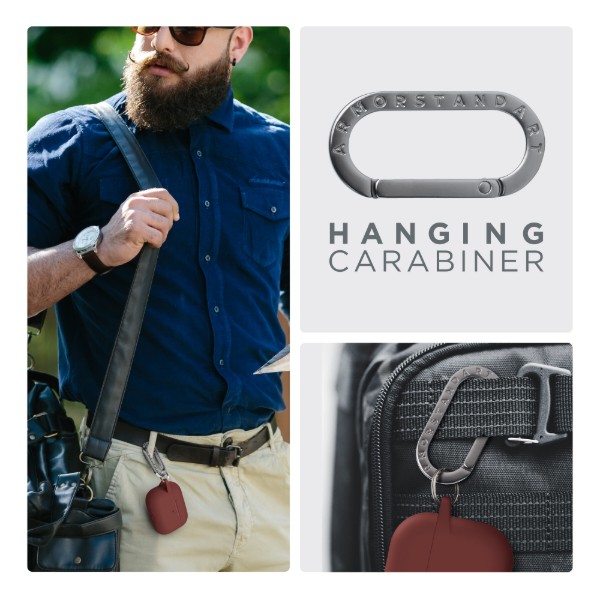 Фото - Чехол для наушников Armorstandart Hang Case for Apple AirPods Pro 2 Scarlet (ARM68599)