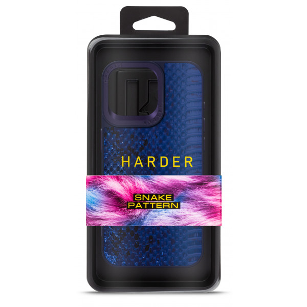 Фото - Чехол для смартфона Harder Snake Pattern for Apple iPhone 15 Pro Max Blue Mystic (ARM76802)