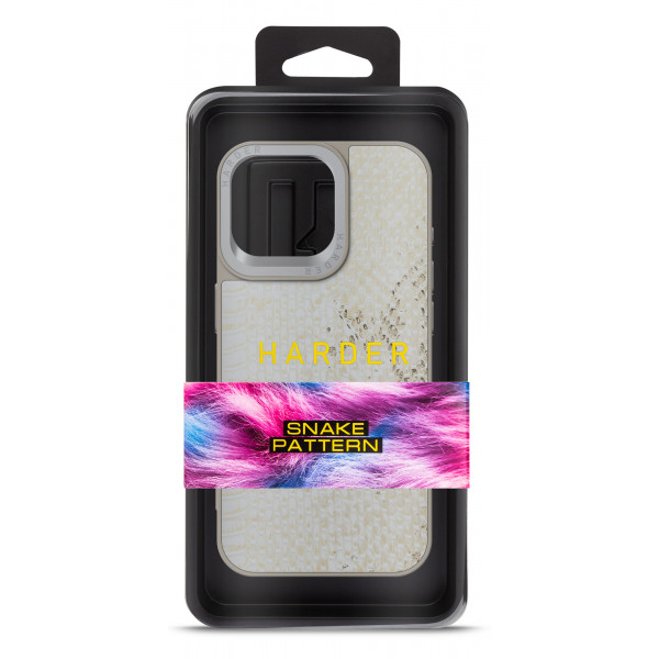 Фото - Чохол для смартфону Harder Snake Pattern for Apple iPhone 15 Pro Max White Cream (ARM76801)