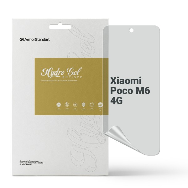 Фото - Захисна плівка для смартфону Armorstandart Anti-spy for Xiaomi Poco M6 4G (ARM80051)