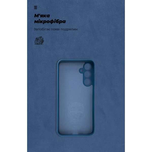 Фото - Чехол для смартфона Armorstandart ICON for Samsung M35 5G (M356) Camera cover Blue (ARM77973)