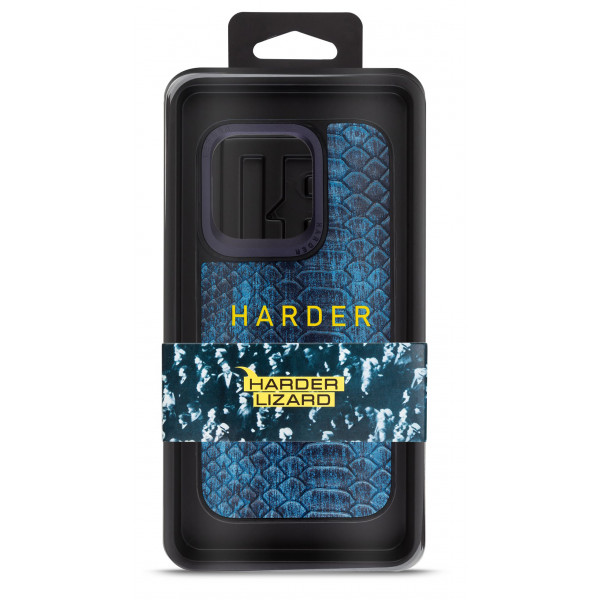 Фото - Чехол для смартфона Harder Lizard for Apple iPhone 15 Pro Blue (ARM76871)