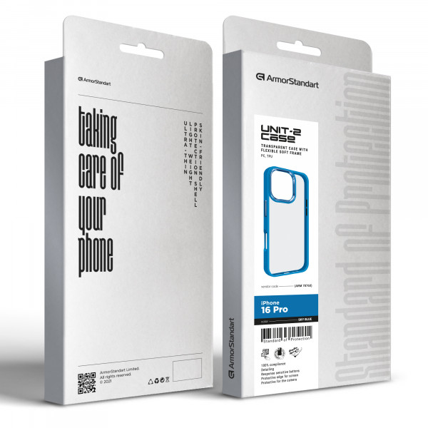 Фото - Чохол для смартфону Armorstandart UNIT2 for Apple iPhone 16 Pro Sky Blue (ARM78760)