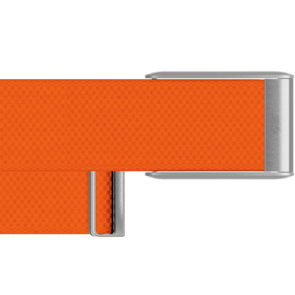 Фото - Ремінець для фітнес-браслета Armorstandart SuperKnit for Whoop 5.0 / MG Orange with Silver (ARM90106)