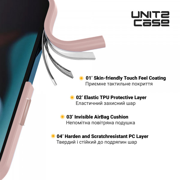 Фото - Чохол для смартфону Armorstandart UNIT2 for Google Pixel 9 / 9 Pro Pink (ARM80905)