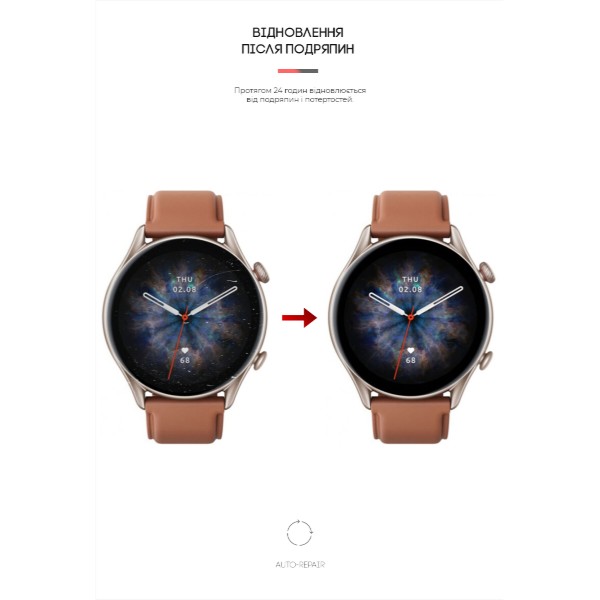 Фото - Защитная пленка для смарт-часов Armorstandart for Amazfit GTR 3 Pro 6 шт. (ARM62161)