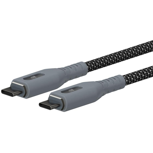 Фото - Кабель синхронізації даних Armorstandart AR18 Magnetic USB Type-C to USB Type-C 60W 1m Black (ARM75513)