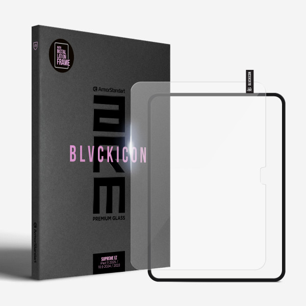 Фото - Защитное стекло для планшета ArmorStandart Supreme Black Icon for Apple iPad 11 2025 (A16) / 10.9 2024 / 2022 (ARM78104) Фото - Защитное стекло для планшета ArmorStandart Supreme Black Icon for Apple iPad 11 2025 (A16) / 10.9 2024 / 2022 (ARM78104)