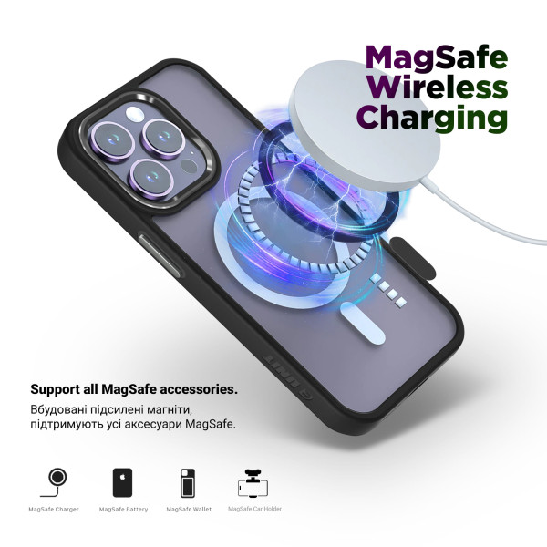 Фото - Чохол для смартфону Armorstandart Unit MagCase for Apple iPhone 17 Air Black (ARM86305)