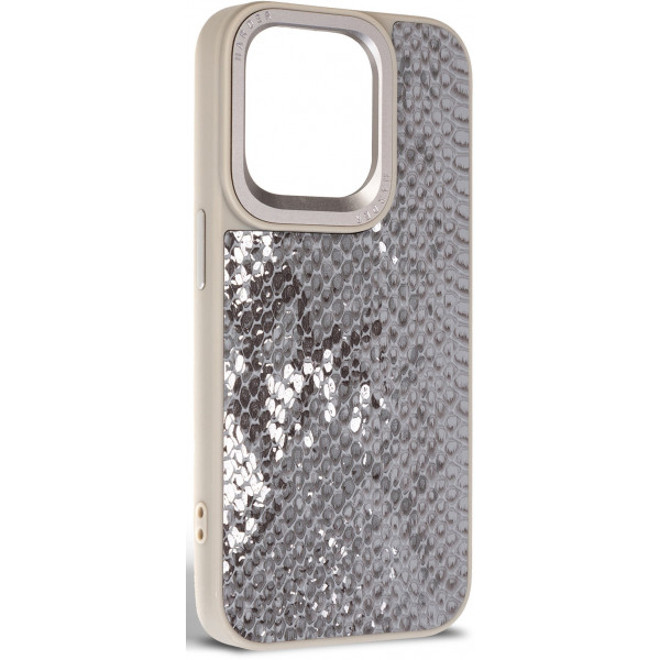 Фото - Чохол для смартфону Harder Snake Pattern for Apple iPhone 14 Pro Grey Silver (ARM76810)