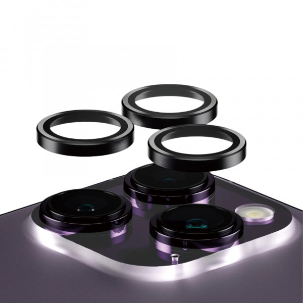 Фото - Захисне скло для смартфону Armorstandart для камери AR for iPhone 14 Pro / 14 Pro Max Black (ARM76142)