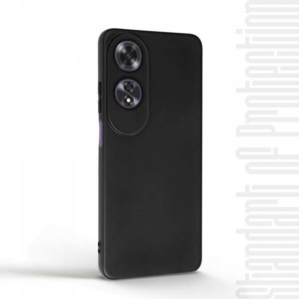 Фото - Чохол для смартфону Armorstandart Matte Slim Fit for OPPO A60 4G Camera cover Black (ARM78568)