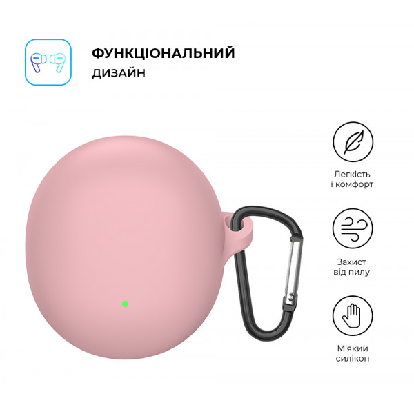 Фото - Уценка - Чехол для наушников ArmorStandart Hang Case for OPPO Enco Air3 Pink (ARM79942)