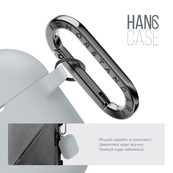 Фото - Чохол для навушників Armorstandart Hang Case for Apple Airpods Pro Noctilucent (ARM56060)