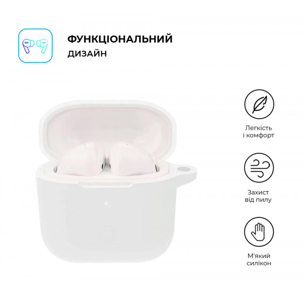 Фото - Чехол для наушников ArmorStandart Hang Case for Xiaomi Redmi Buds 3 White (ARM67079)