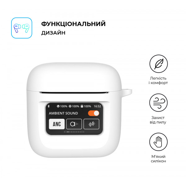 Фото - Чохол для навушників ArmorStandart Hang Case for JBL Tour Pro 2 White (ARM80446)