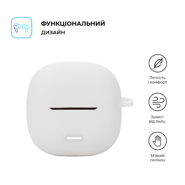 Фото - Чохол для навушників ArmorStandart Hang Case for Xiaomi Redmi Buds 6 Lite White (ARM81087)