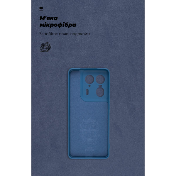 Фото - Чехол для смартфона Armorstandart ICON for Motorola Edge 50 Ultra Camera cover Blue (ARM77310)