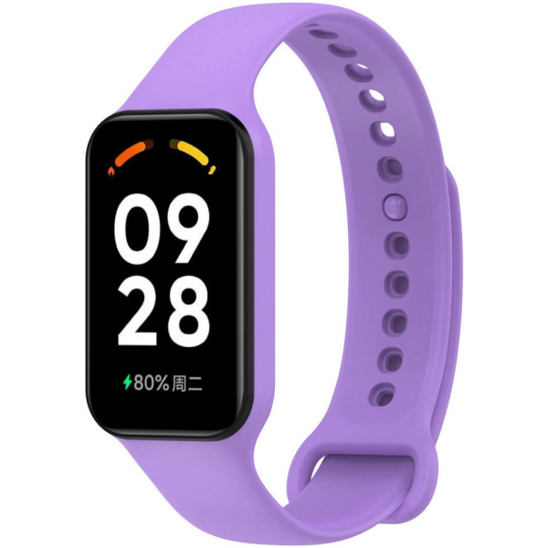 Фото - Ремінець для фітнес-браслету Armorstandart for Xiaomi Mi Band 8 Active / Redmi Smart Band 2 Lilac (ARM74001)