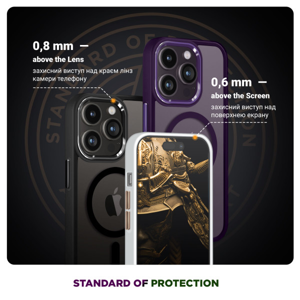 Фото - Чохол для смартфону Armorstandart Unit MagCase for Apple iPhone 17 Air Black (ARM86305)
