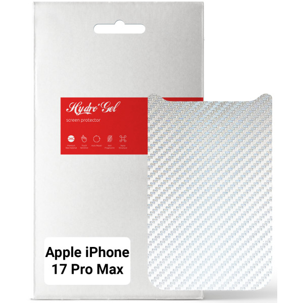 Фото - Захисна плівка для смартфону Armorstandart на задню панель for Apple iPhone 17 Pro Max Carbone Silver (ARM86200)