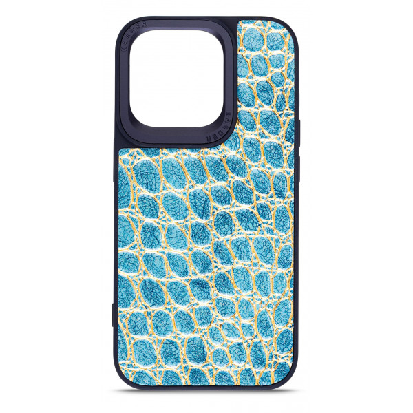 Фото - Чохол для смартфону Harder Crocosaur for Apple iPhone 14 Pro Blue (ARM76724)